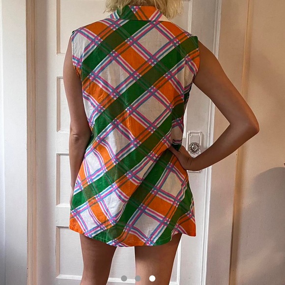 Vintage mini shirt dress - Picture 3 of 3
